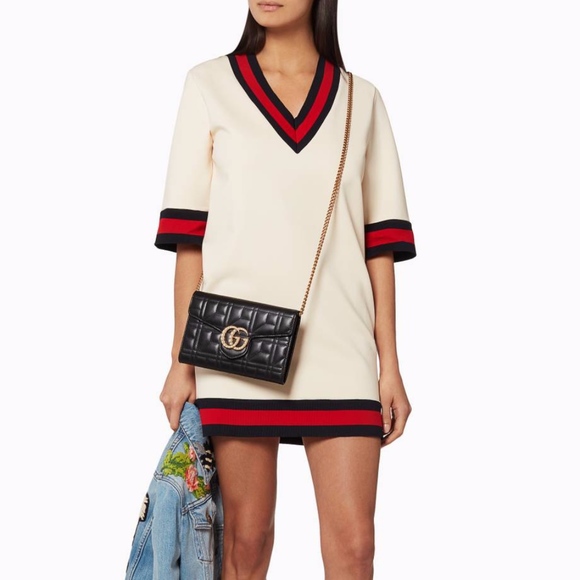 Gucci Dresses & Skirts - Gucci Stretch viscose dress with Web